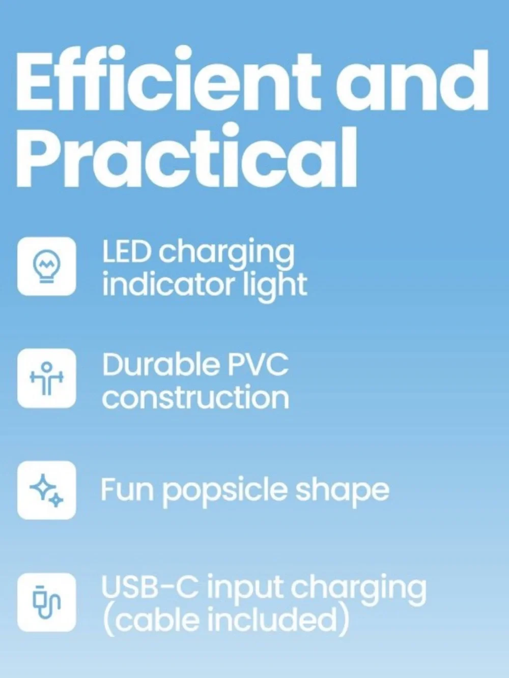 GEMS Figural Power Bank - Popsicle